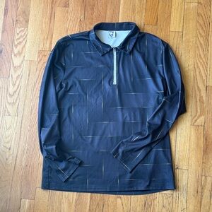 Hardaddy Black and Gold Performance 1/4 zip